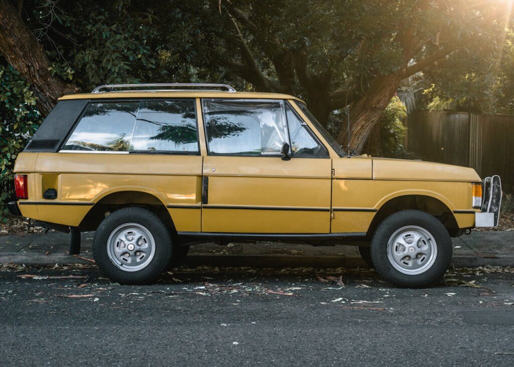 yellow truck